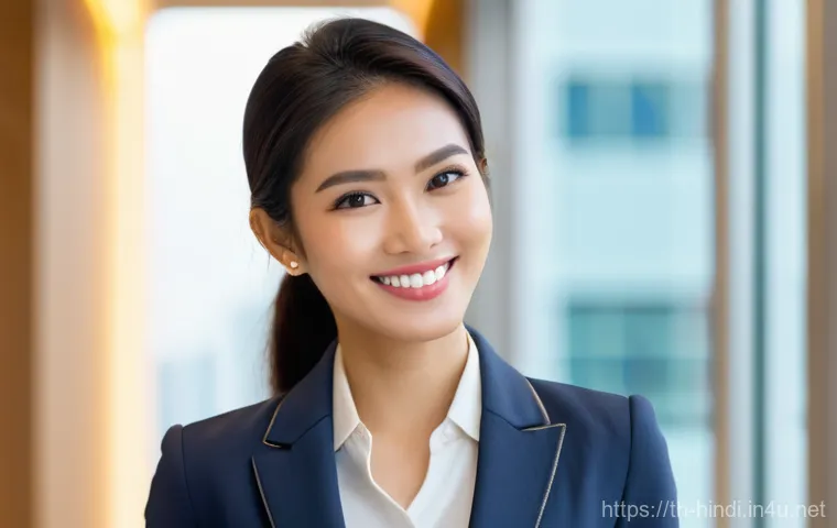 힌디어 통역사 되는 법 - **Prompt 1: "The Bright Future of Hindi in Thailand's Business Landscape"**
    A vibrant, medium sh...