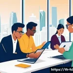 Home 22 힌디어와 NFT 시장 - **"Global Connection Through Language and Opportunity":**
"A brightly lit, dynamic illustration ...